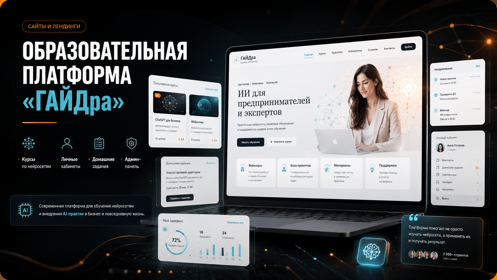Образовательная платформа «ГАЙДра»